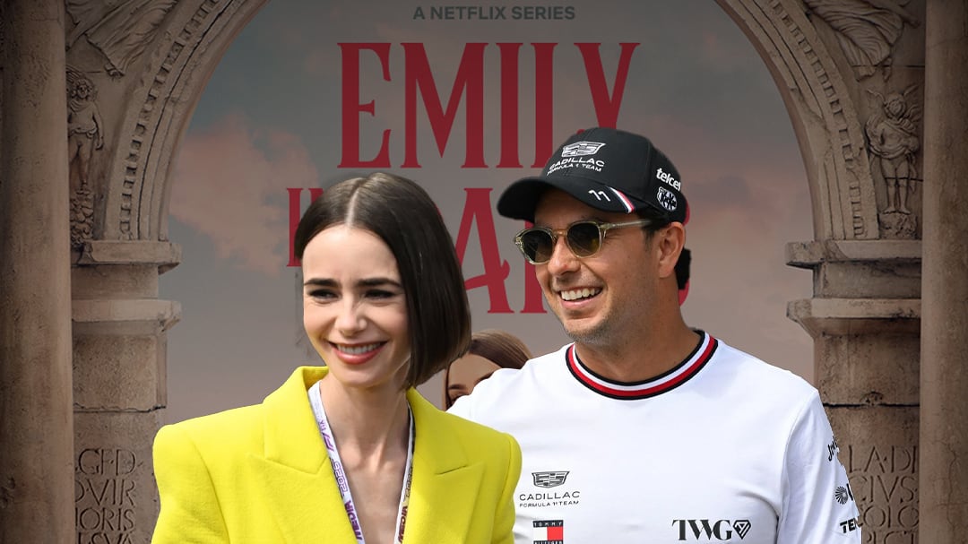 Checo Pérez sorprende con aparición en la temporada final de Emily in Paris
