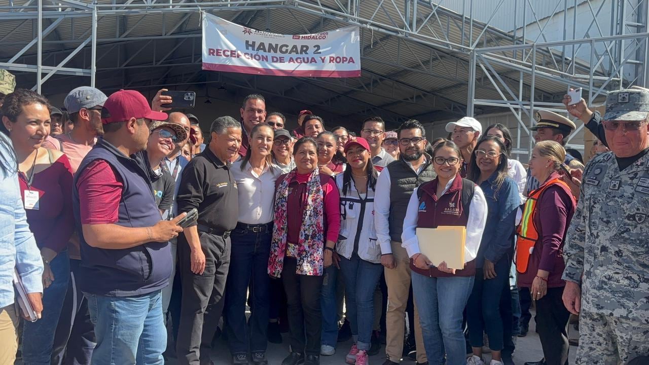 Gobierno de México y autoridades de Hidalgo entregaran apoyos el fin de semana a familias afectadas