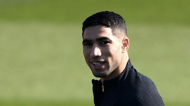 Achraf Hakimi, futbolista del PSG y Marruecos