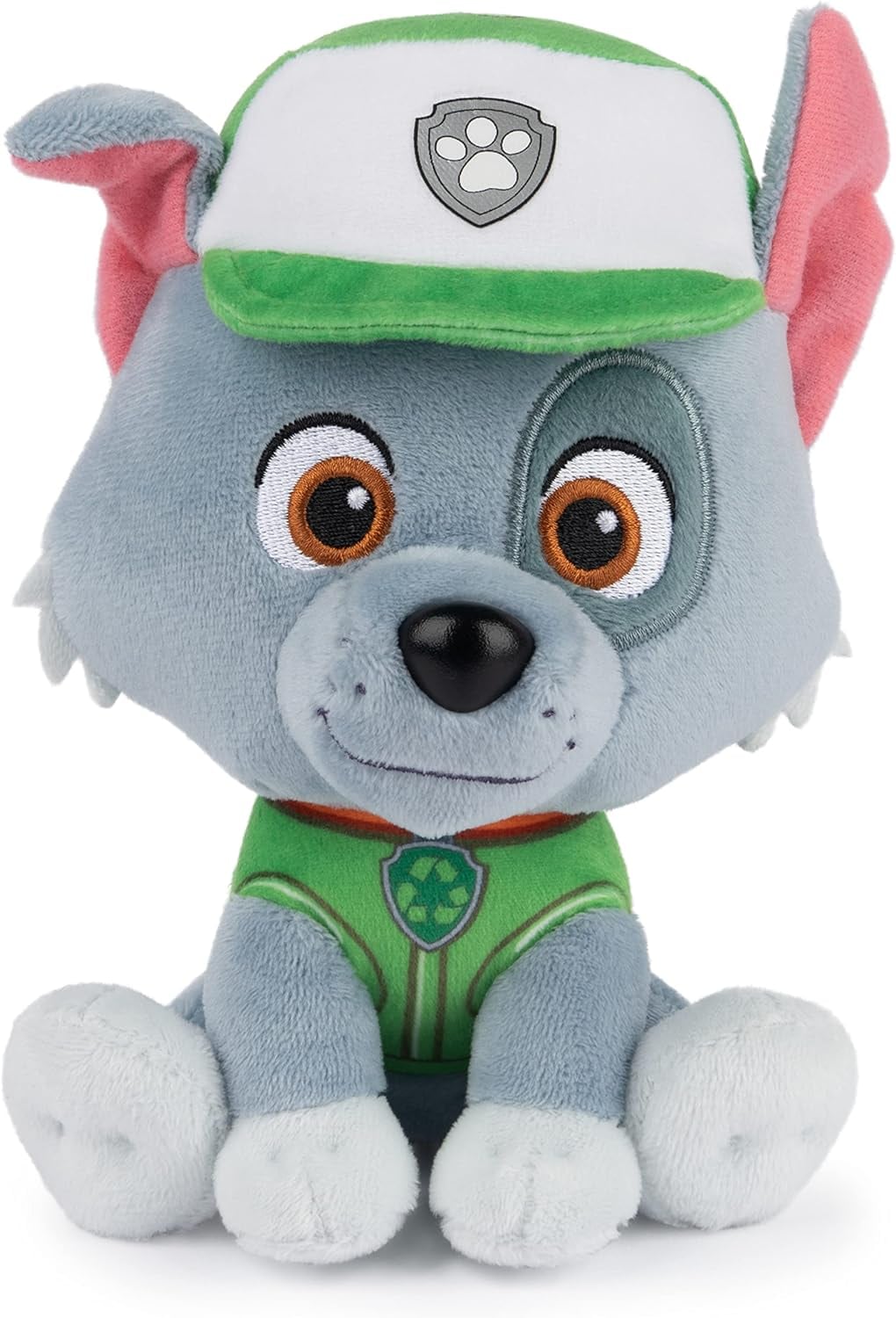 Peluche Oficial de la Paw Patrol Rocky con Uniforme de Reciclaje