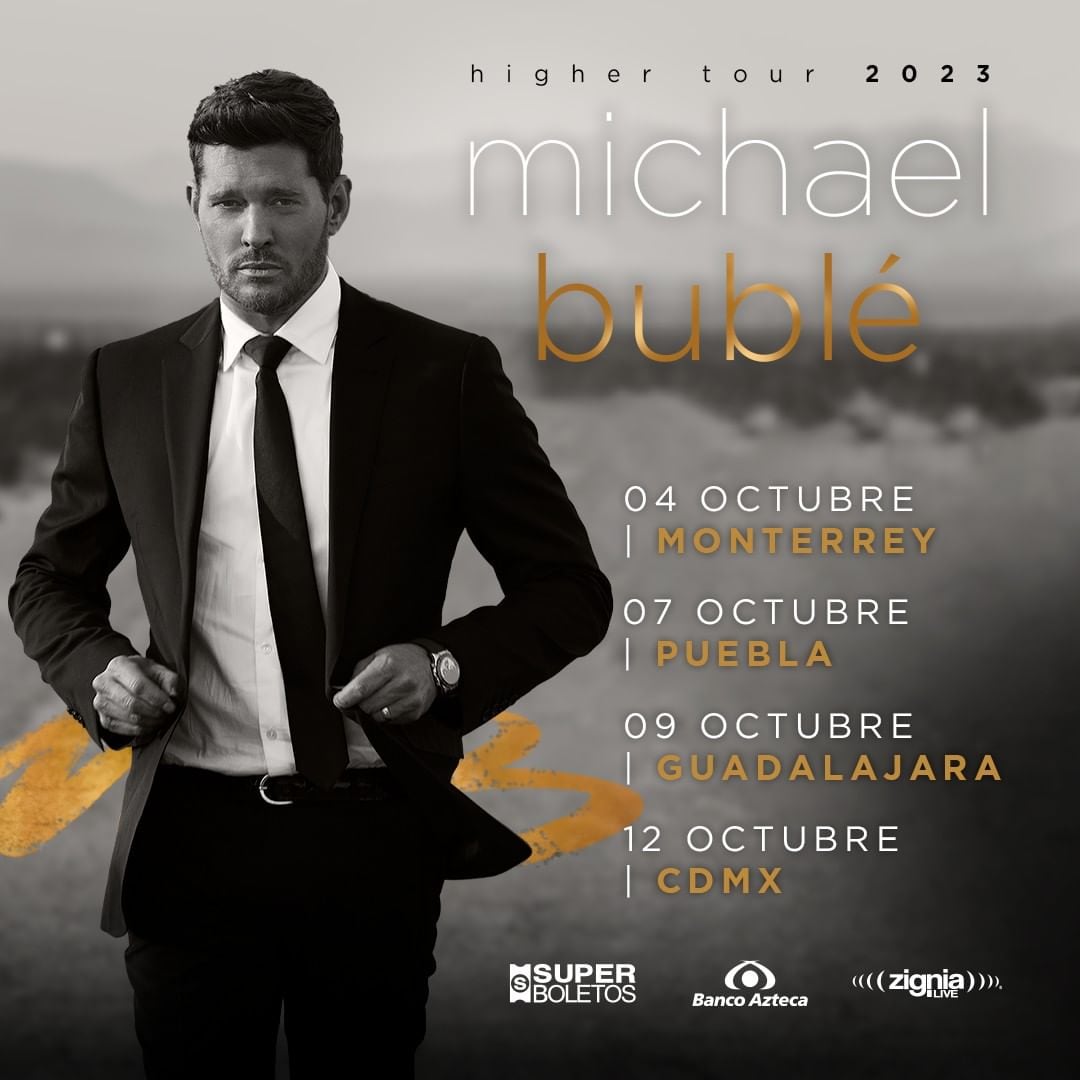 Michael Bublé en México: Precio de los boletos para sus 4 conciertos
