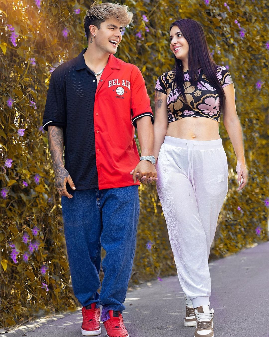 Carlos Feria y Adriana Valcárcel