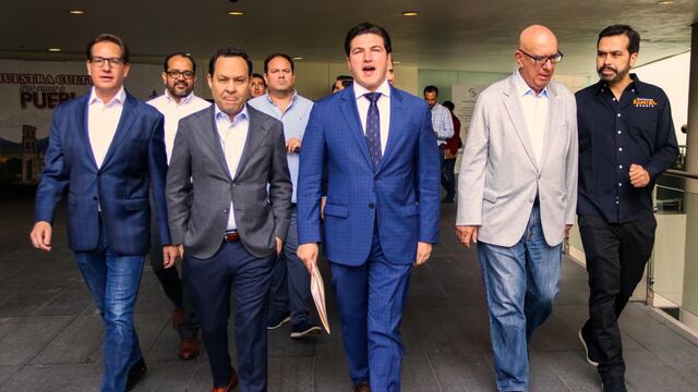 Samuel García gobernador de Nuevo León en el Senado