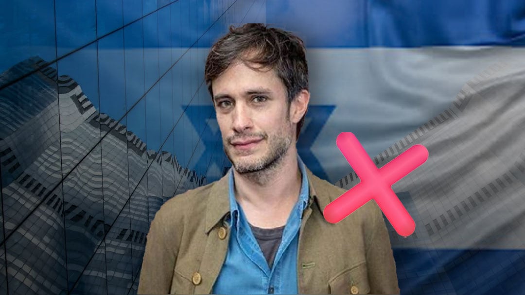 Gael García Bernal entre artistas que rechazan trabajar con empresas israelíes