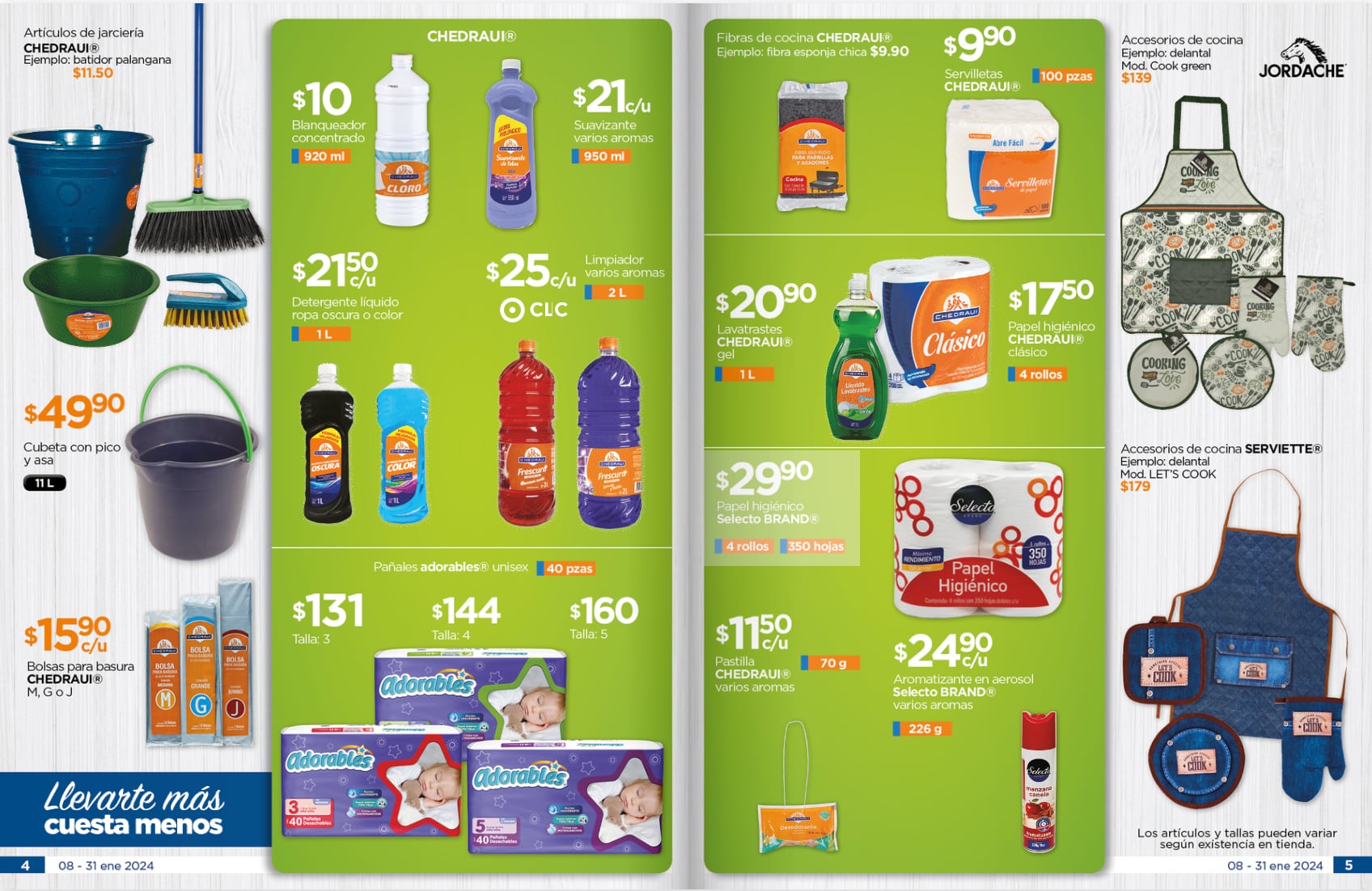 Estas son las mejores ofertas Chedraui del 12 al 31 de enero 2024