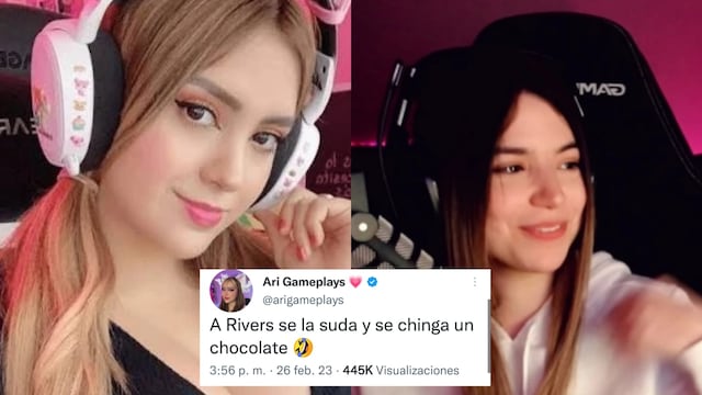 Ari Gameplays y Rivers son amigas