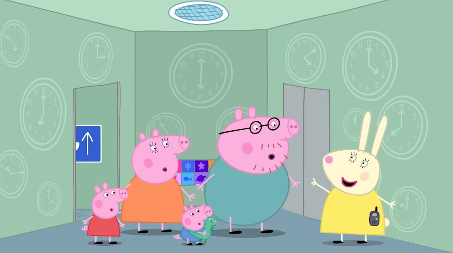 Peppa Pig por el Día Internacional de los Museos