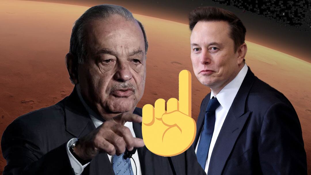 Carlos Slim lanzó apuesta con Elon Musk, y Marte es el tema