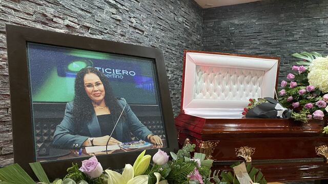 Despedida de la periodista Lourdes Maldonado