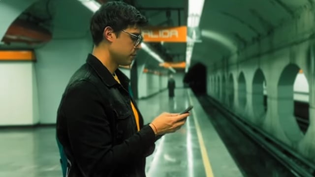 Corto Vampiro Leyenda de la Línea 7 del Metro CDMX