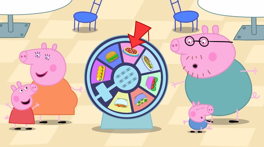 Peppa Pig, antojos