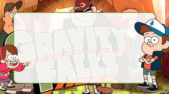 Etiquetas escolares para imprimir de Gravity Falls