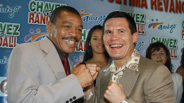 Frankie Randall y César Chávez