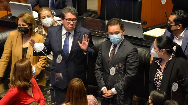 Ricardo Monreal e Ignacio Mier