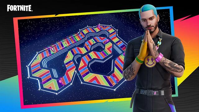 Skin de J Balvin en 'Fortnite'