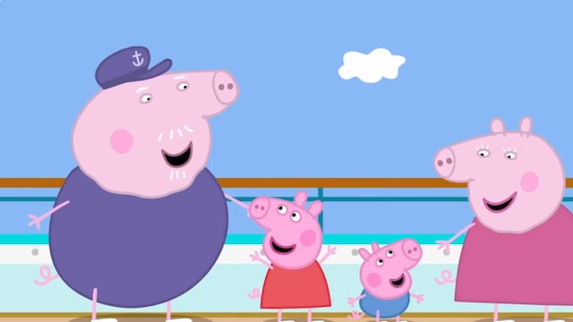 El viaje en crucero de Peppa Pig con sus abuelos