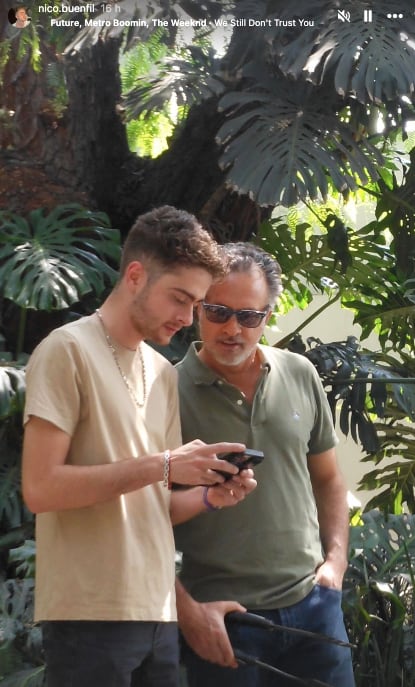 Nicolás Buenfil junto a Ernesto Zedillo Jr.