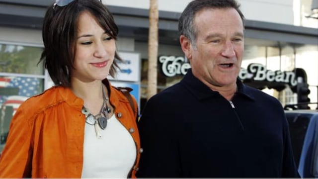 Zelda Williams y su padre, Robin Williams