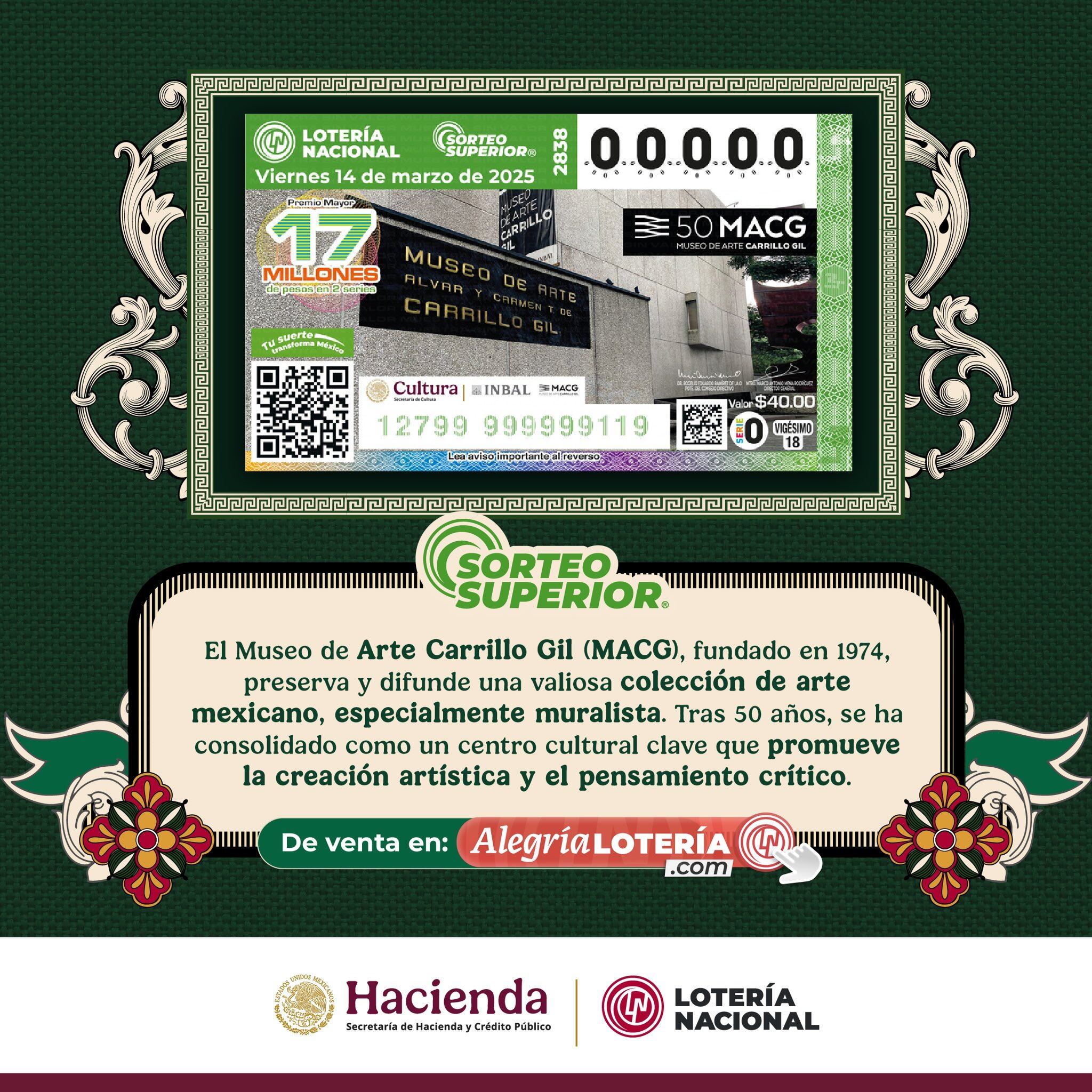 Resultados Sorteo Superior 2838 de Lotería Nacional: Estos son los números ganadores