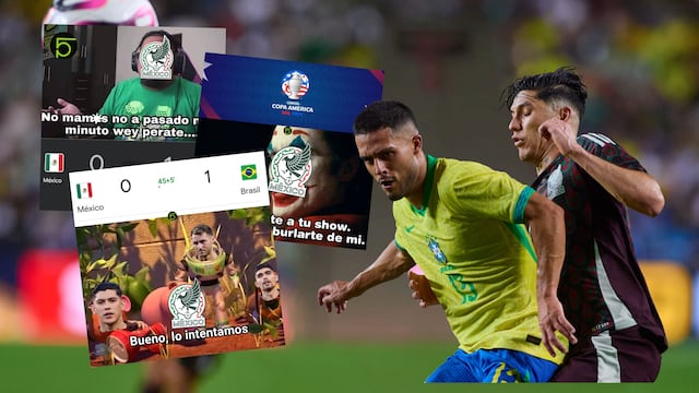 Memes del México vs Brasil.