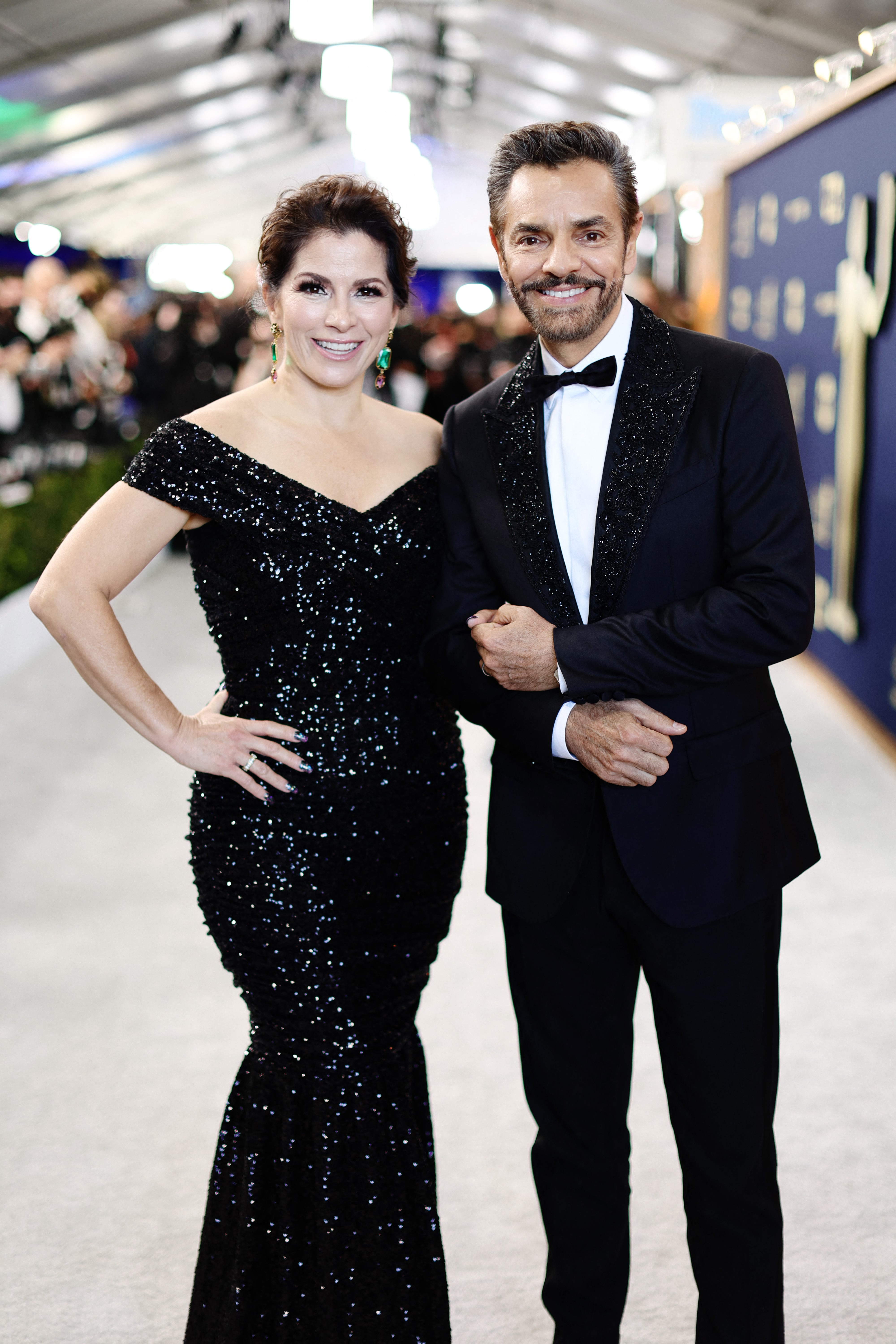 Alessandra Rosaldo y Eugenio Derbez