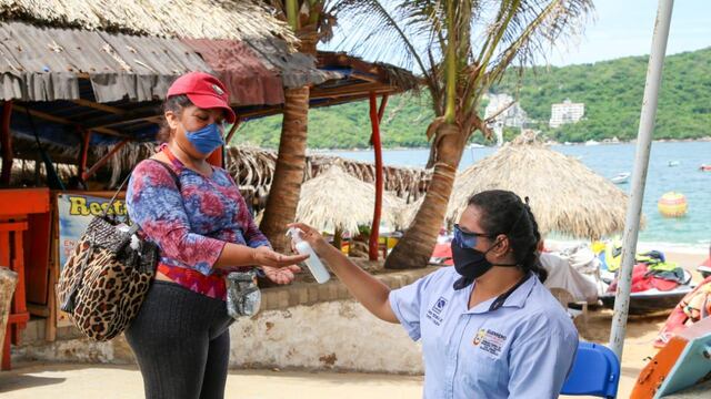 Filtros sanitarios en Acapulco.