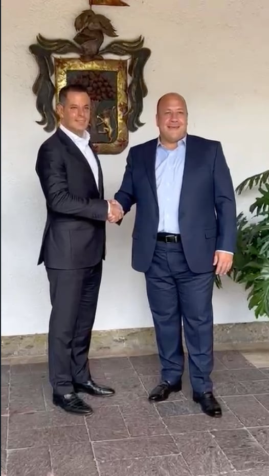 Se juntan 3 presidenciables: Alejandro Murat viaja a Guadalajara y se reúne con Enrique Alfaro y Marcelo Ebrard