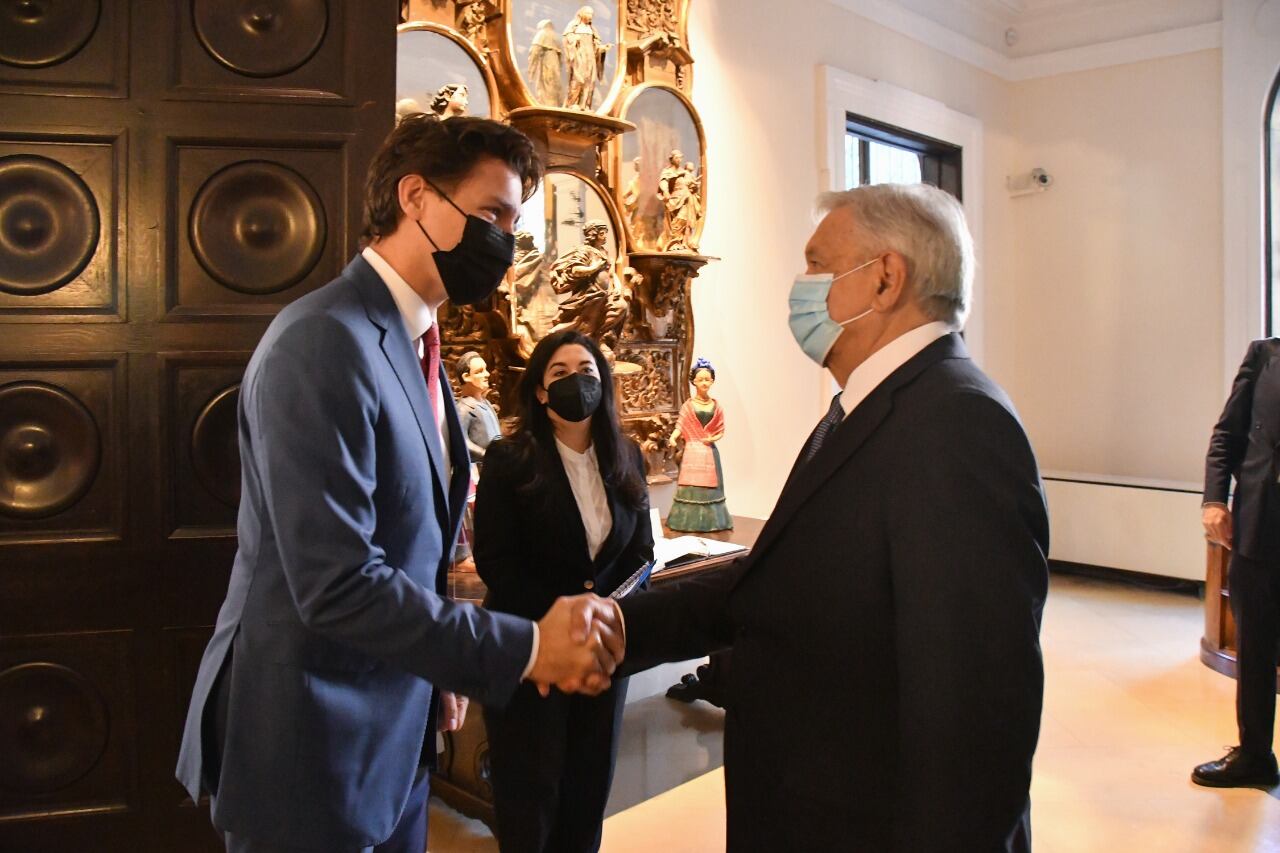 AMLO y Justin Trudeau