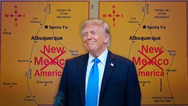 Trump va por cambio de nombre para Nuevo México