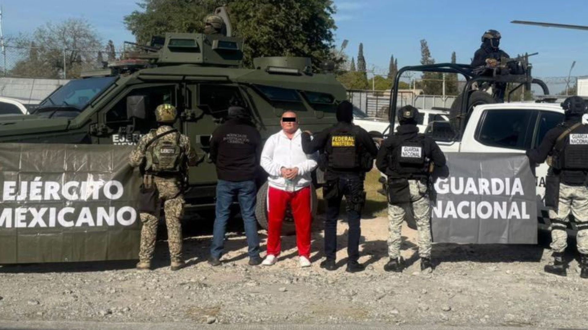 Harfuch dijo que Nacho Vega, operador financiero y líder en el cártel del Golfo, es requerido por las autoridades de Estados Unidos