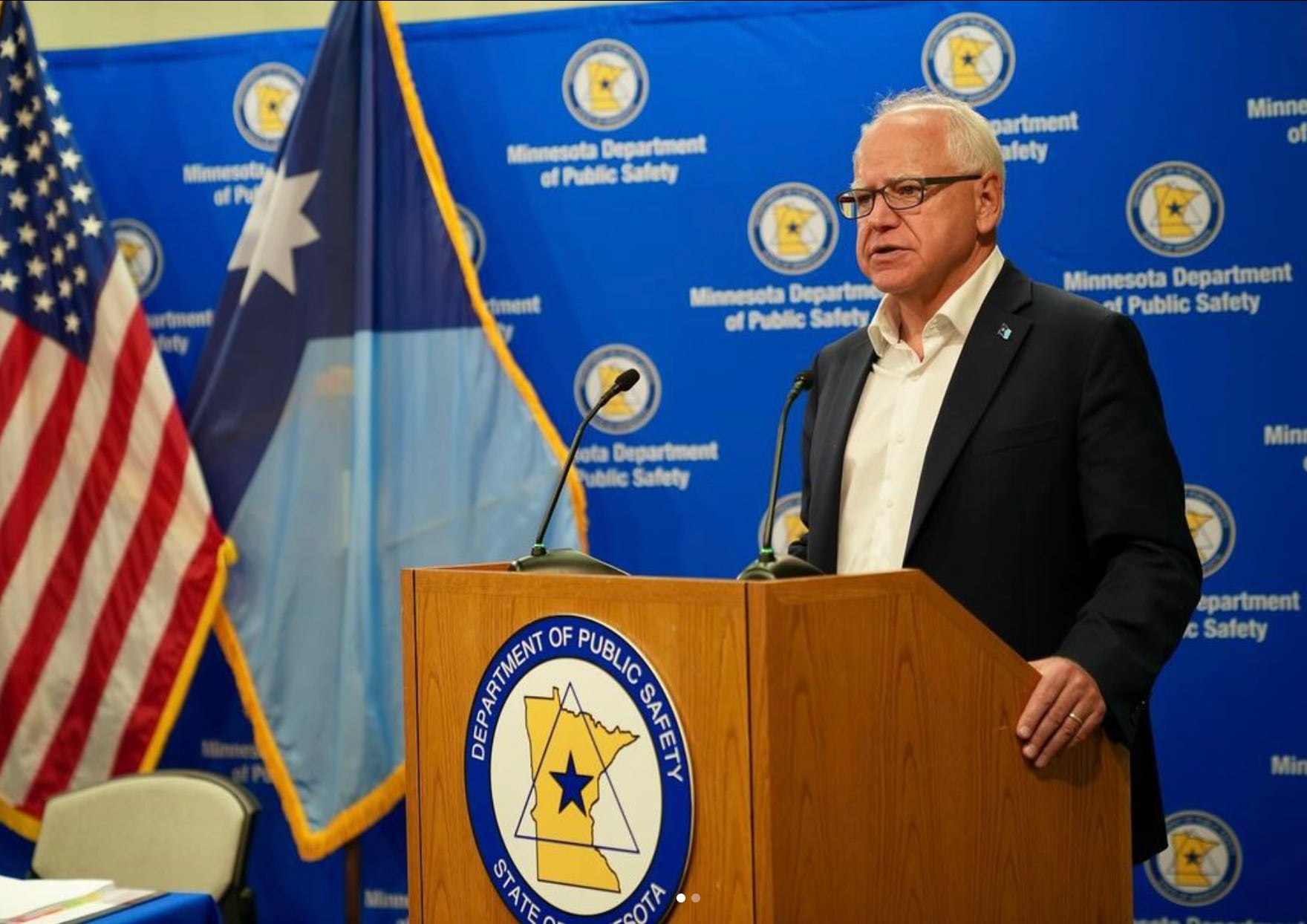 Tim Walz, candidato a vicepresidente de Estados Unidos