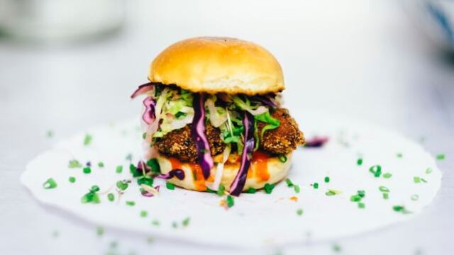 Hamburguesa con mariguana