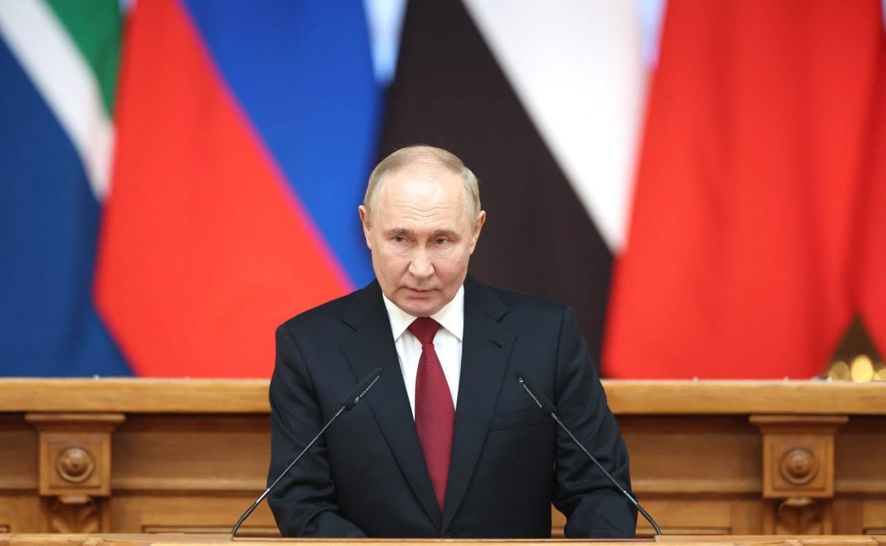 Vladimir Putin en el X Foro Parlamentario BRICS
