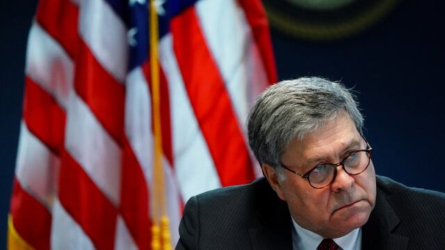 Bill Barr, ex fiscal general de los Estados Unidos