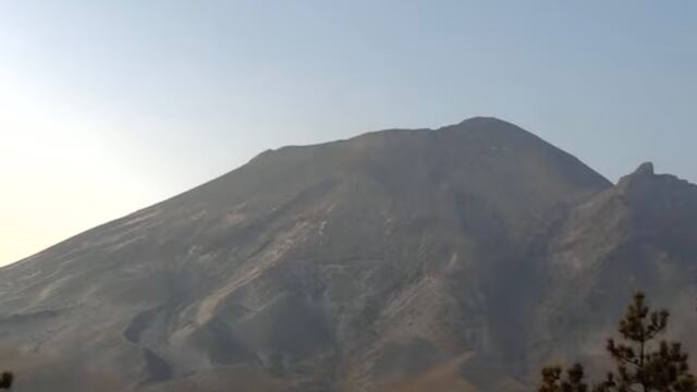 Volcán Popocatépetl el 20 de marzo
