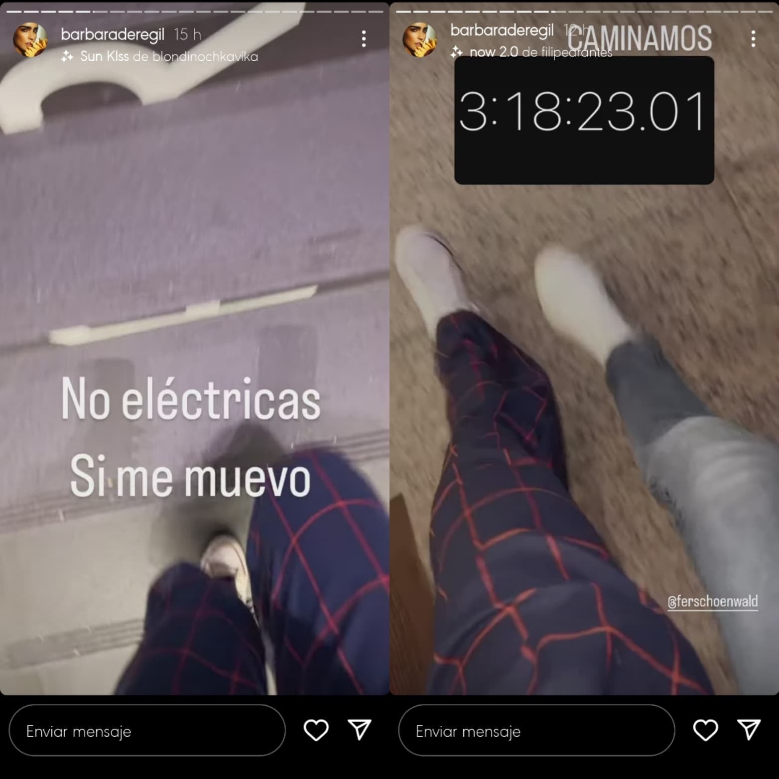 Bárbara de Regil hace ejercicio rutinario en Nueva York.