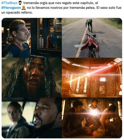 Fans reaccionan a 'Herogasm' de 'The Boys'