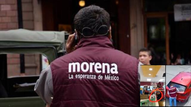 presuntos militantes de Morena roban en un Oxxo y autopartes