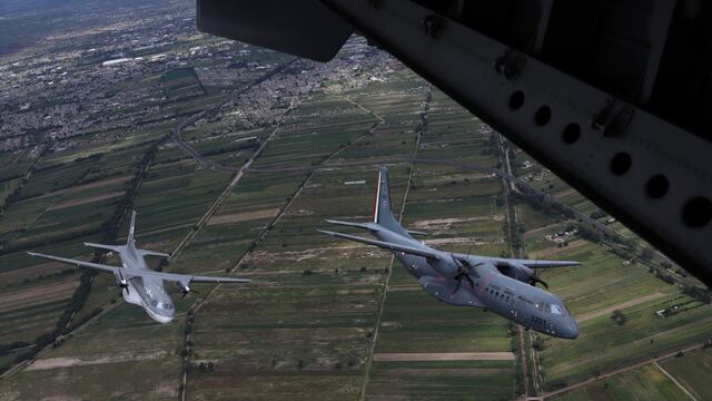 Desfile aéreo militar 16 de septiembre