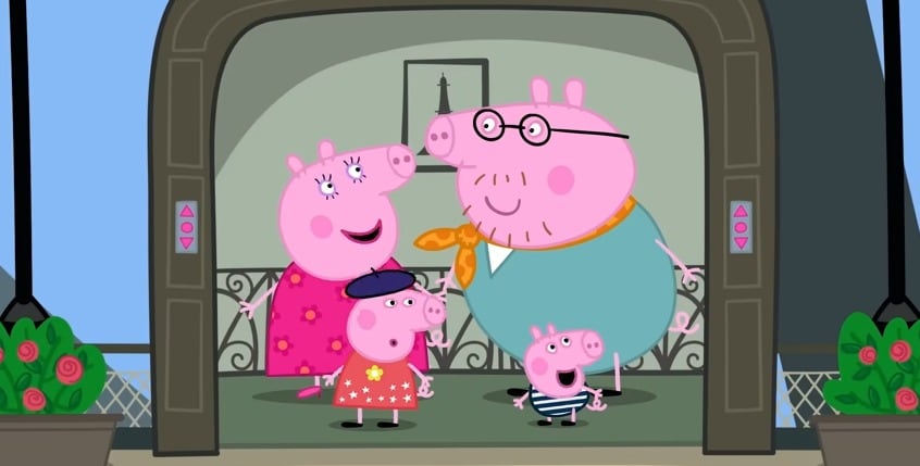 Peppa Pig visita París