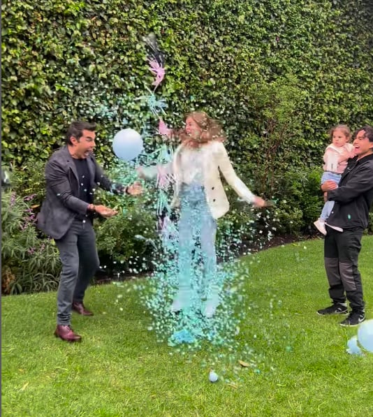 Adrian Uribe recibe el mejor regalo, va a ser papá de un niño y así lo celebró