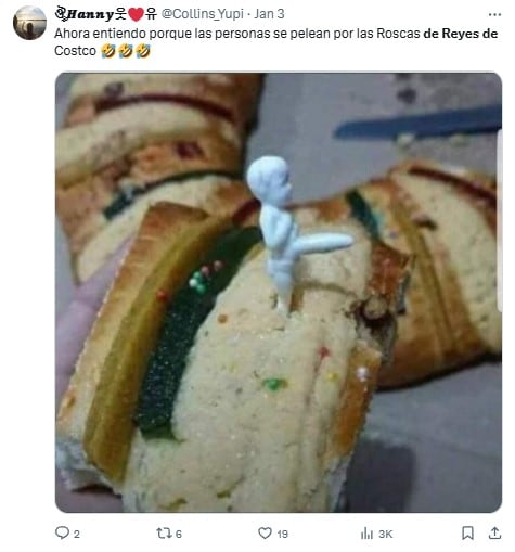 Memes del muñeco de la Rosca de Reyes