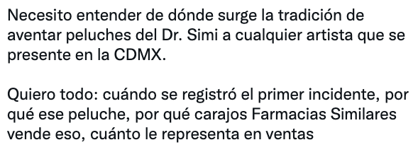 Dudas sobre Dr. Simi en conciertos.