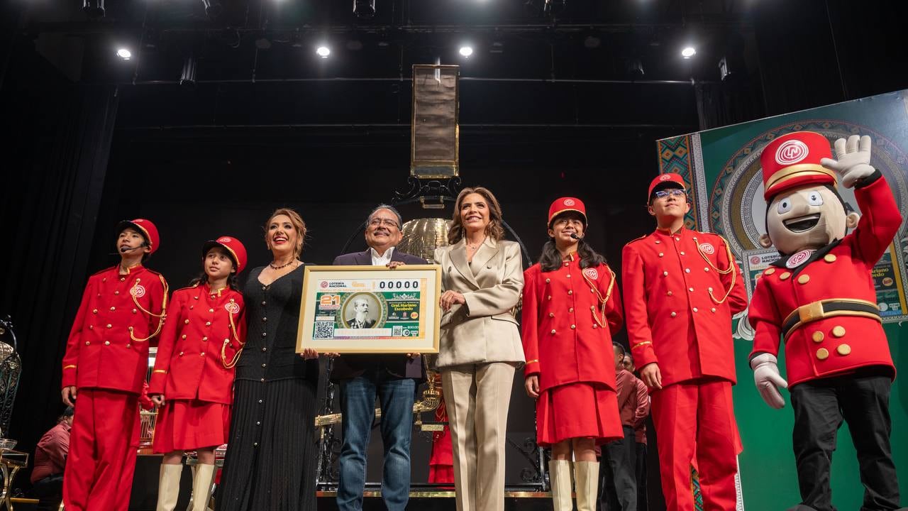 Escobedo celebra el Sorteo Mayor 4001 de la Lotería Nacional en honor a Mariano Escobedo