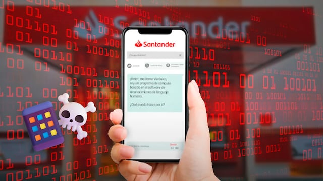 Caída de Banco Santander afecta su banca móvil este jueves