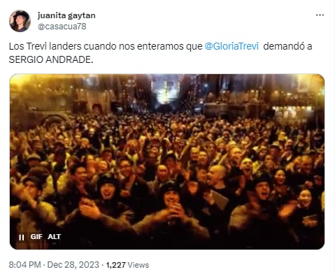 Memes por la demanda de Gloria Trevi a Sergio Andrade