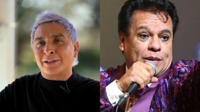 El comediante JJ y Juan Gabriel