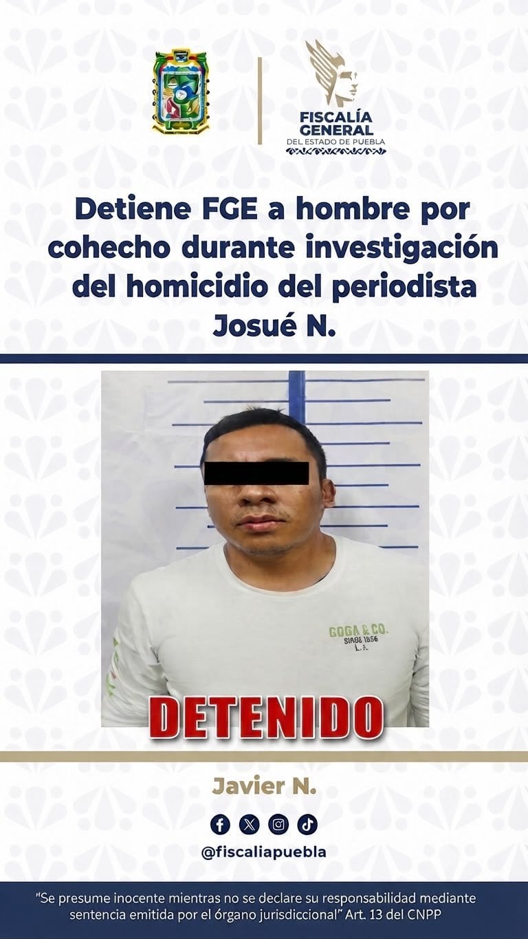 Detención de Javier "N"