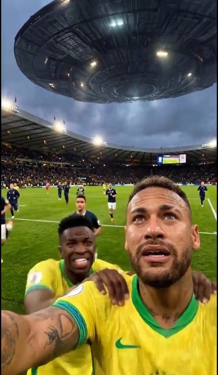 Predicción de Vó Bahiana sobre extraterrestres en el partido de Brasil vs Escocia, provoca invasión de memes en redes