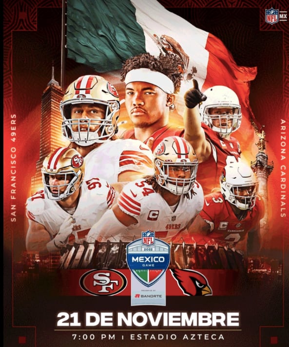 Grupo Firme musicalizará el encuentro entre San Francisco 49ers y Arizona Cardinals